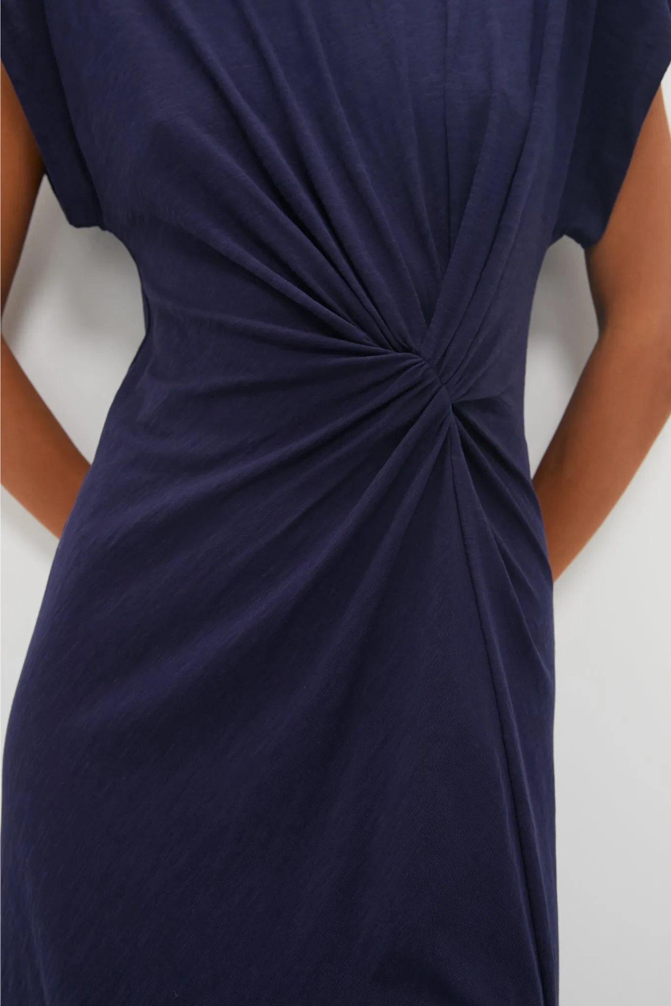 Navy Volta Twist Midi sold by Tuckernuck product image thumbnail 5