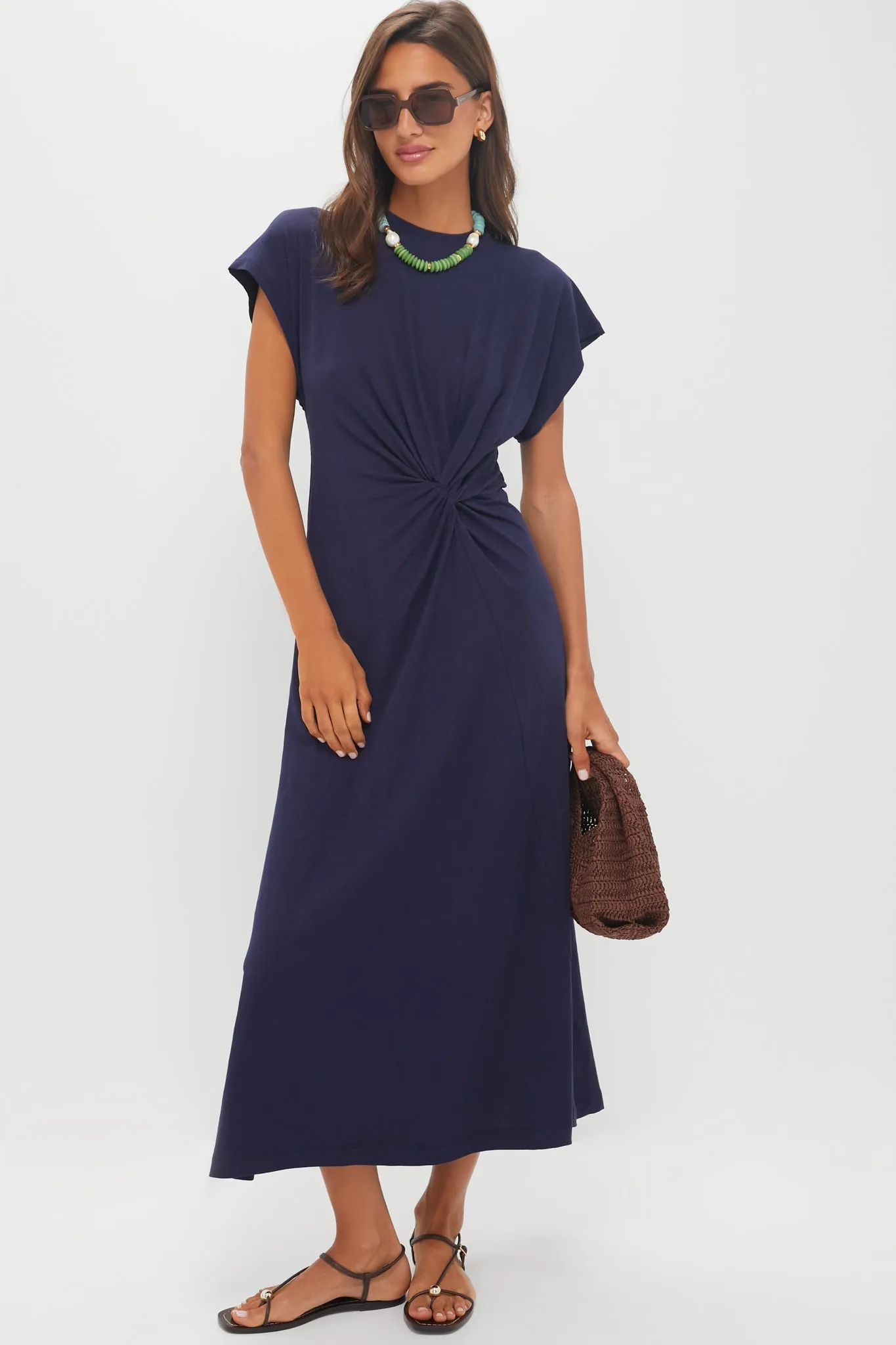 Navy Volta Twist Midi sold by Tuckernuck product image thumbnail 2