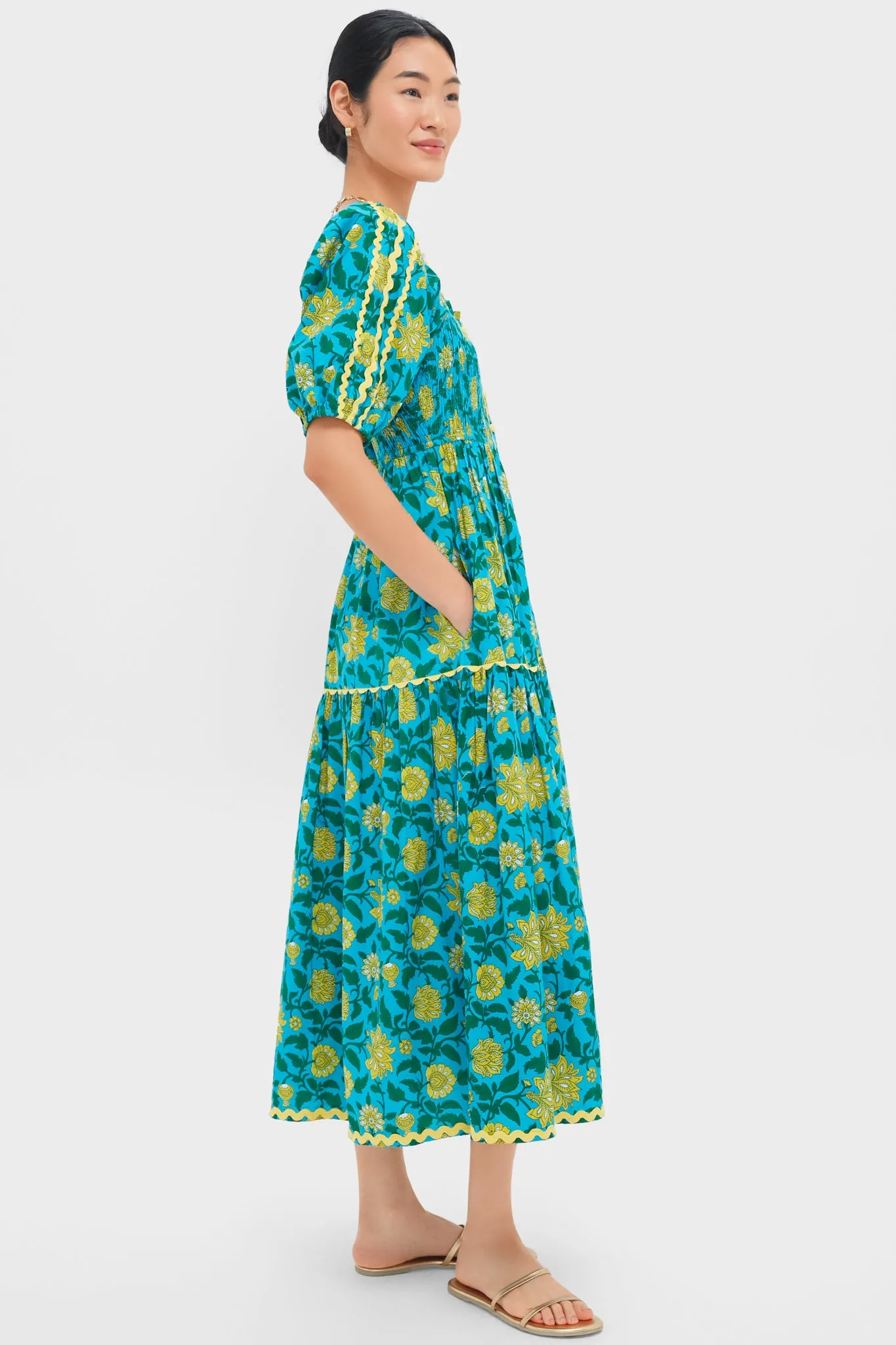 Hibiscus Jaal Colette Dress sold by Tuckernuck product image thumbnail 3