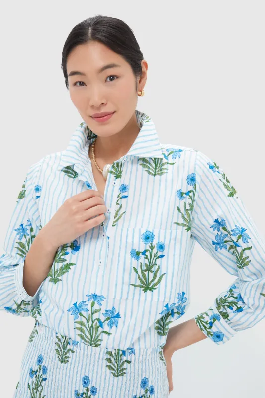 Lily Stripe Alba Shirt sold by Tuckernuck