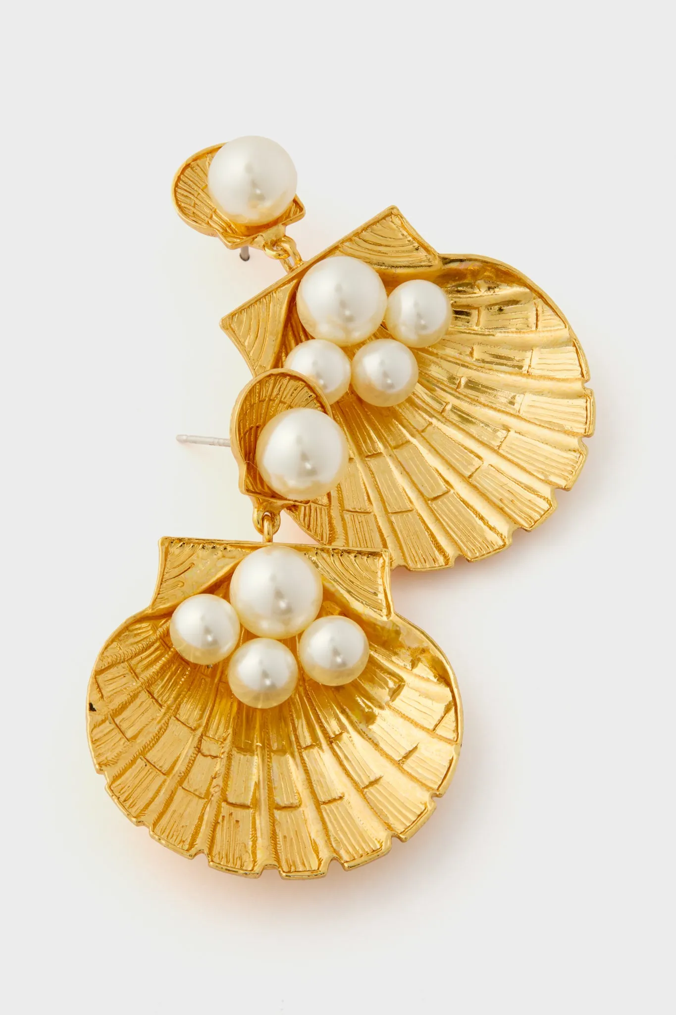 Gold Ariel Earrings sold by Tuckernuck product image thumbnail 4