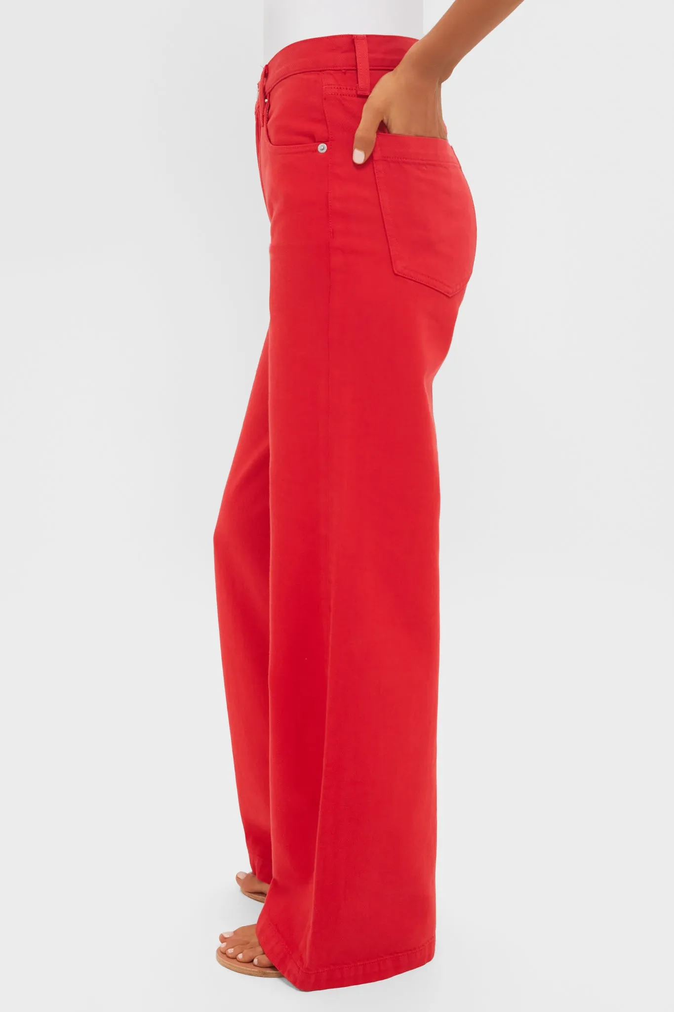 Samba Jadyn Low Slung Palazzo Jeans sold by Tuckernuck product image thumbnail 3