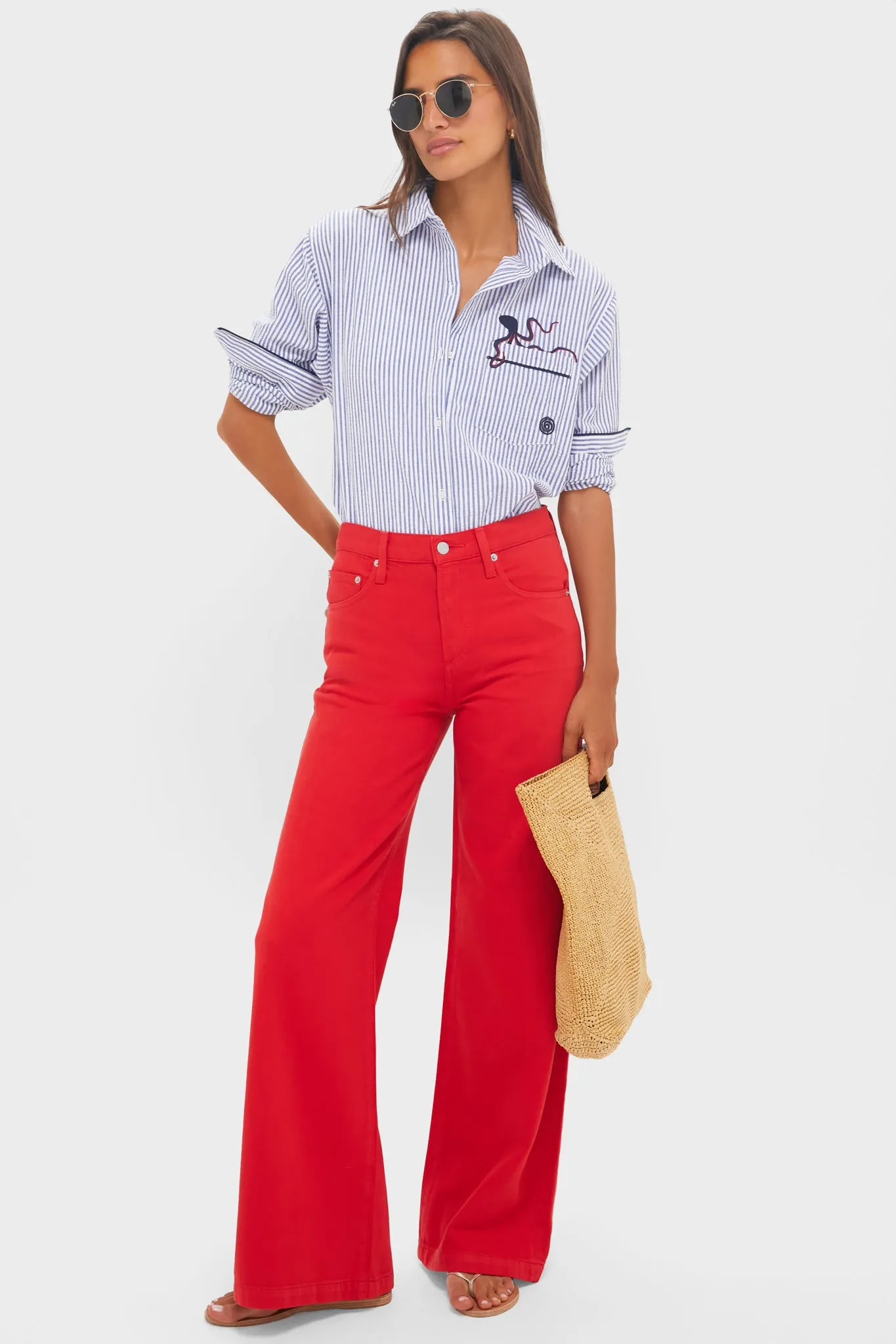 Samba Jadyn Low Slung Palazzo Jeans sold by Tuckernuck product image thumbnail 2