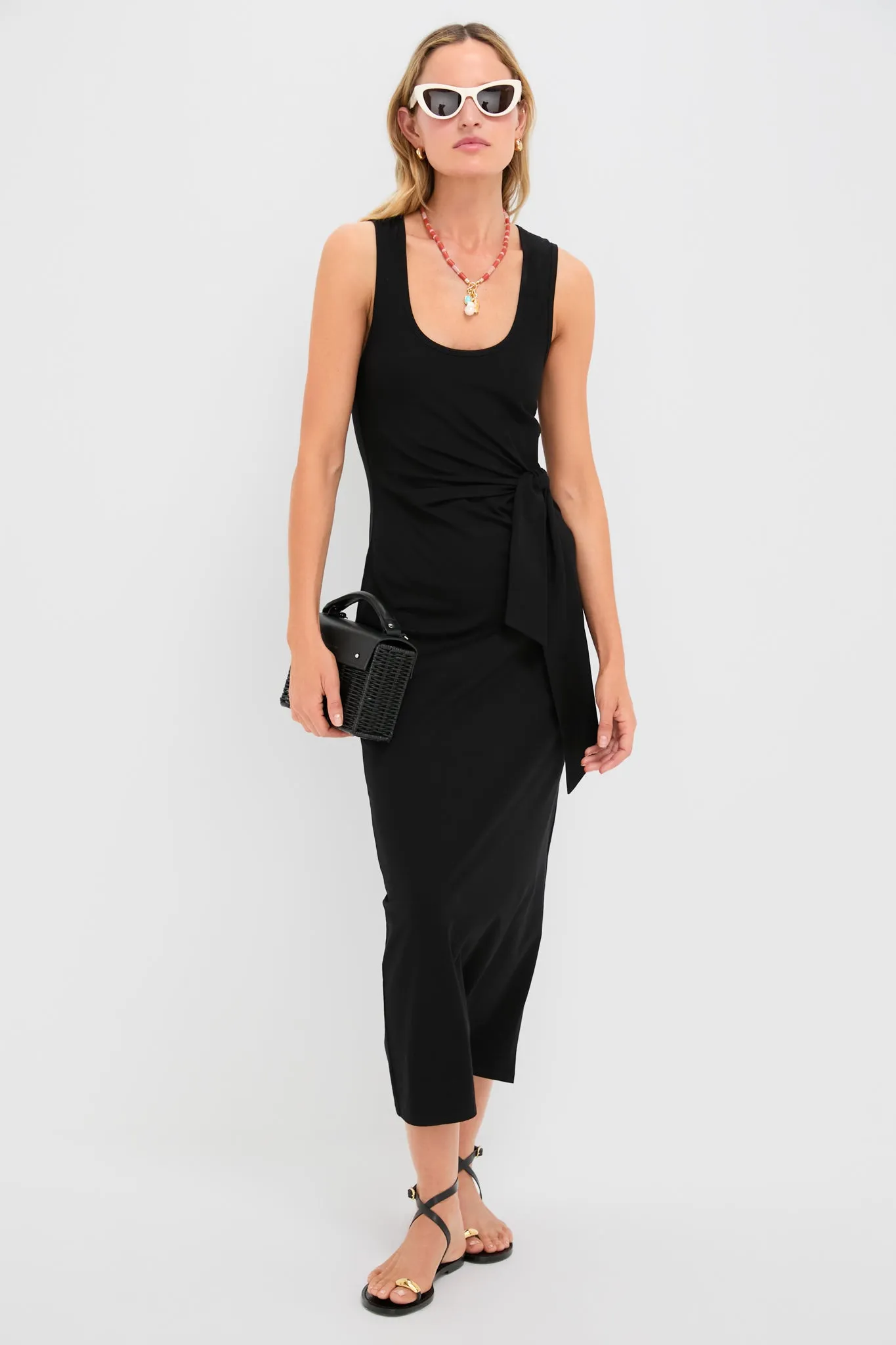 Black Uri Twist Dress sold by Tuckernuck product image thumbnail 2