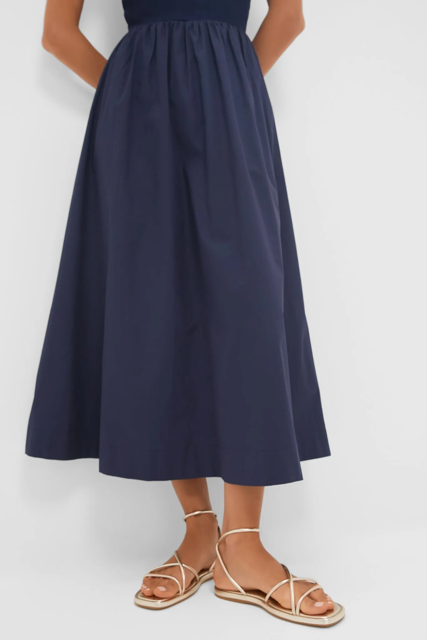 Navy Tank Midi Dress sold by Tuckernuck product image thumbnail 5