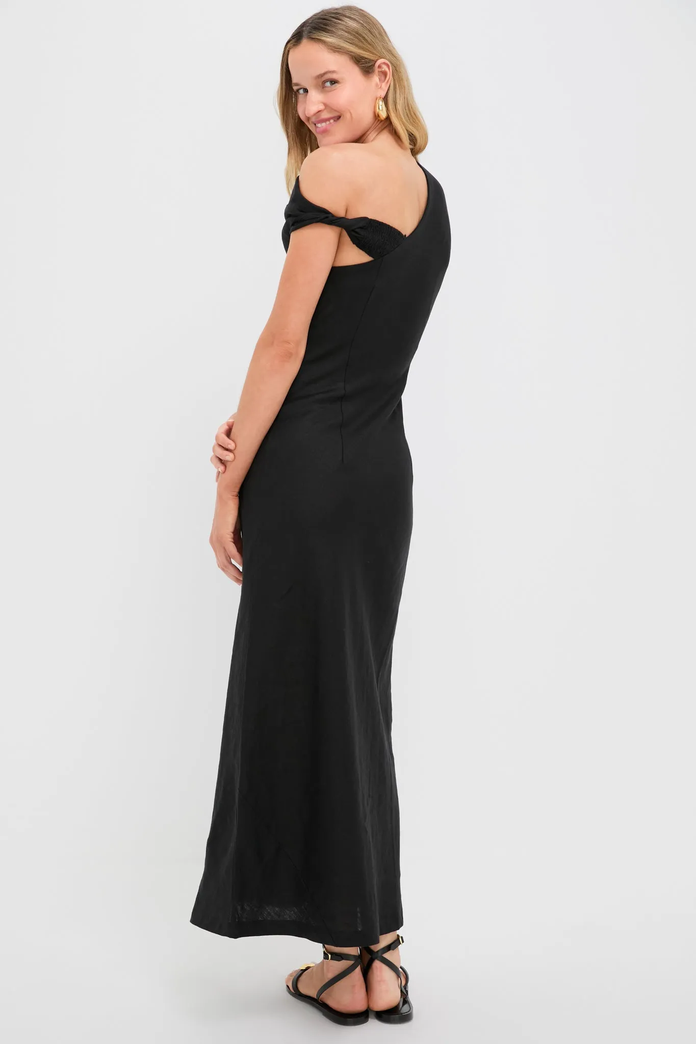 Black Suis Midi Dress sold by Tuckernuck product image thumbnail 4