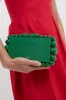 Deep Basil Eos Clutch sold by Tuckernuck