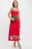 Deep Basil Eos Clutch sold by Tuckernuck