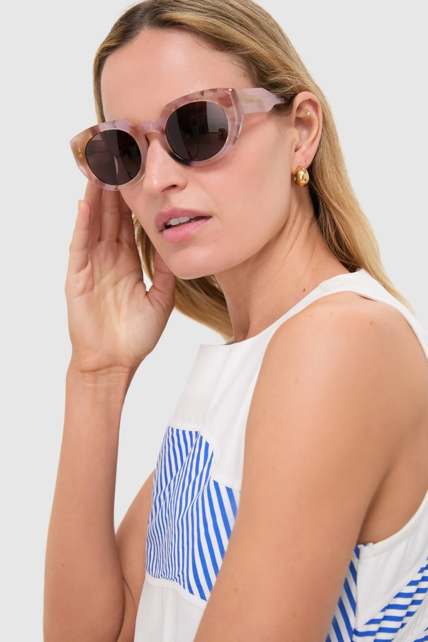 Pink Gayia Sunglasses sold by Tuckernuck product image thumbnail 2