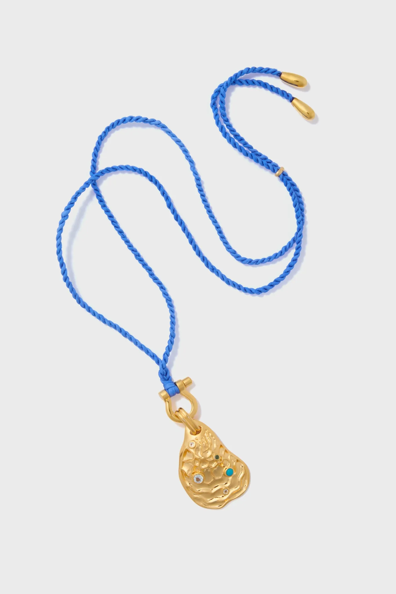 Multi Blue Point Necklace sold by Tuckernuck