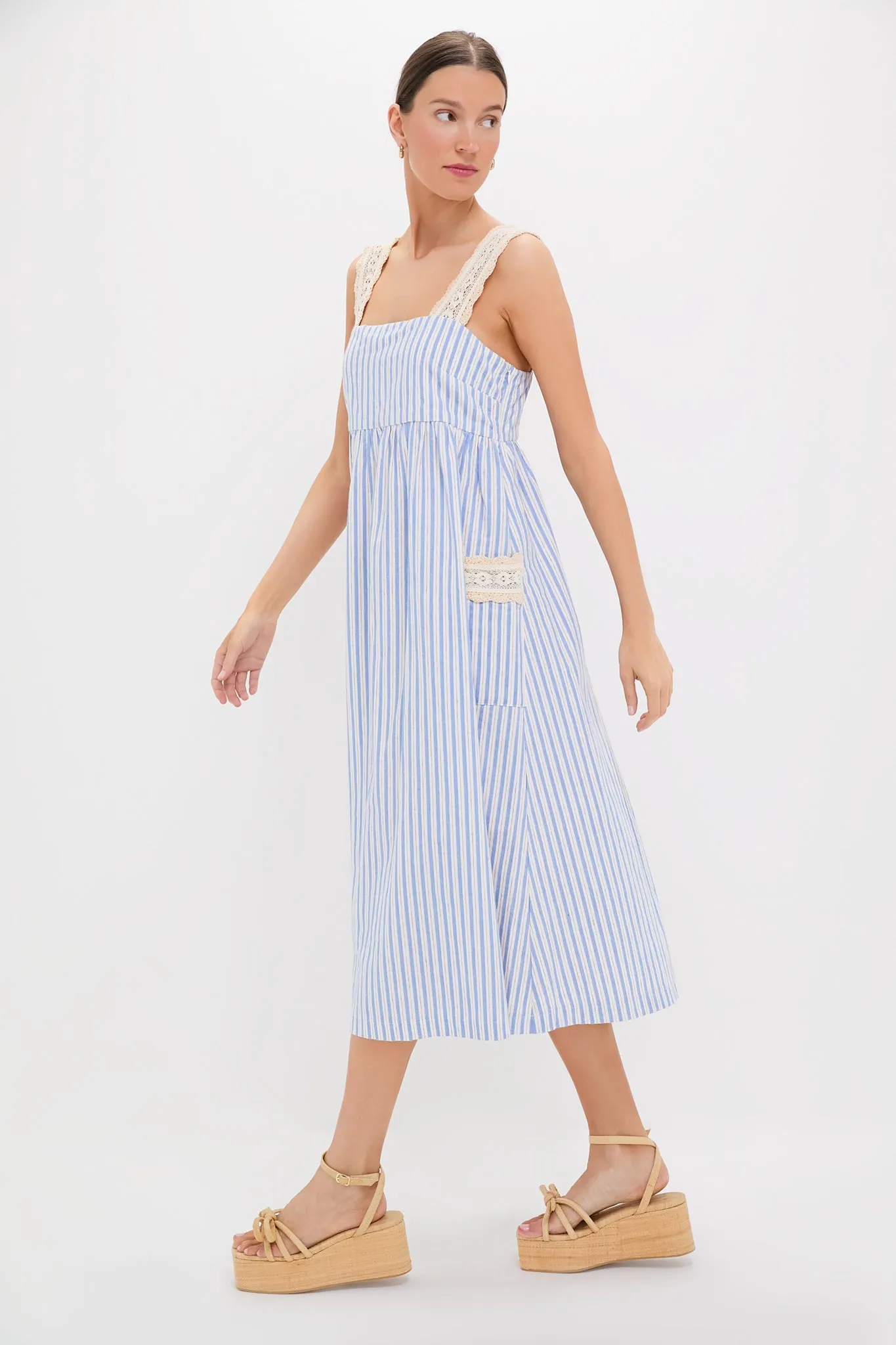 Blue Stripe Harbour Dress sold by Tuckernuck product image thumbnail 3