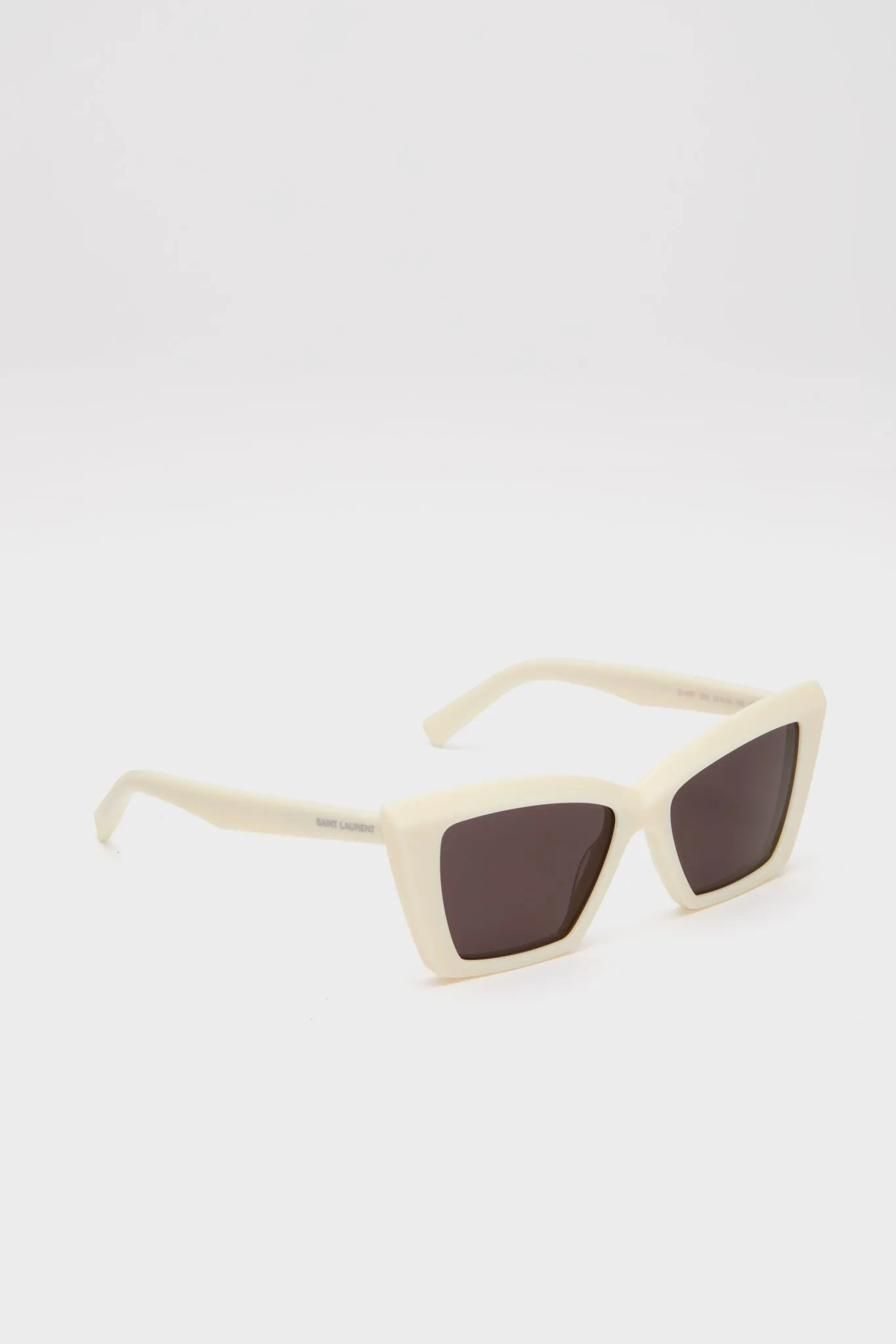 Ivory New Wave Cat Eye Sunglasses sold by Tuckernuck product image thumbnail 4