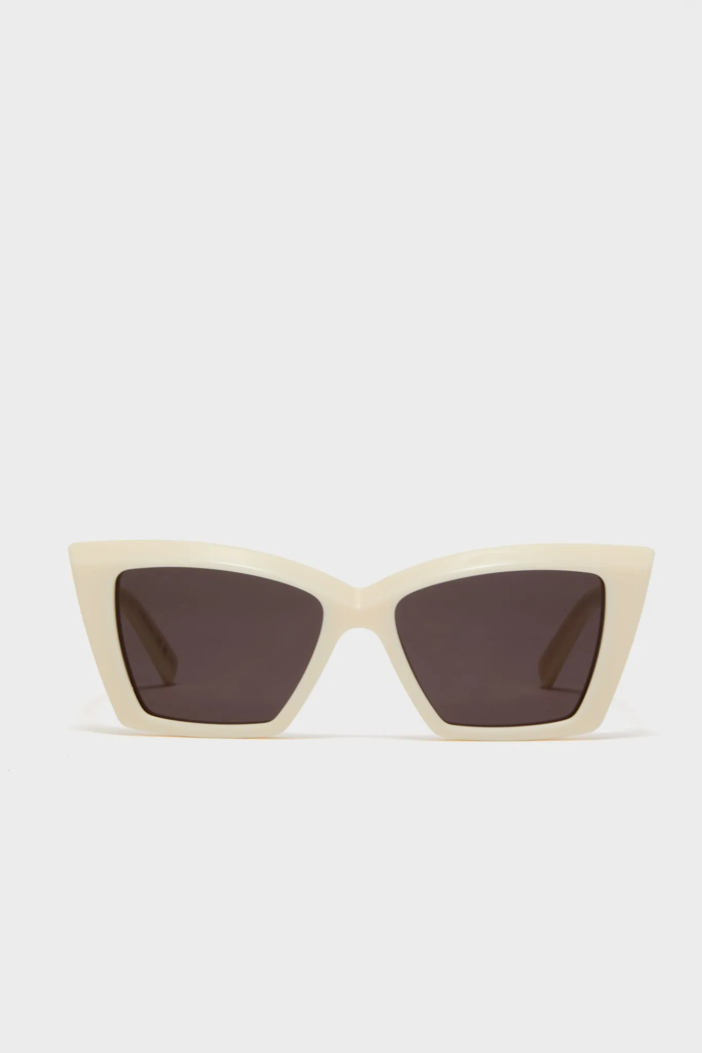 Ivory New Wave Cat Eye Sunglasses sold by Tuckernuck