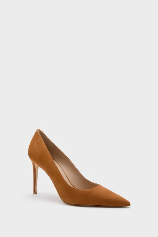 Hazel Suede Power 85 Heels sold by Tuckernuck