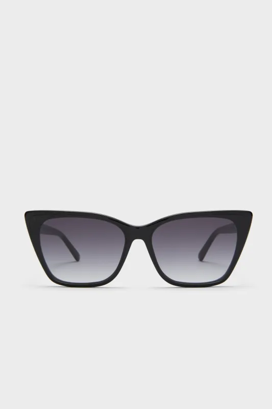 Black Alina Sunglasses sold by Tuckernuck