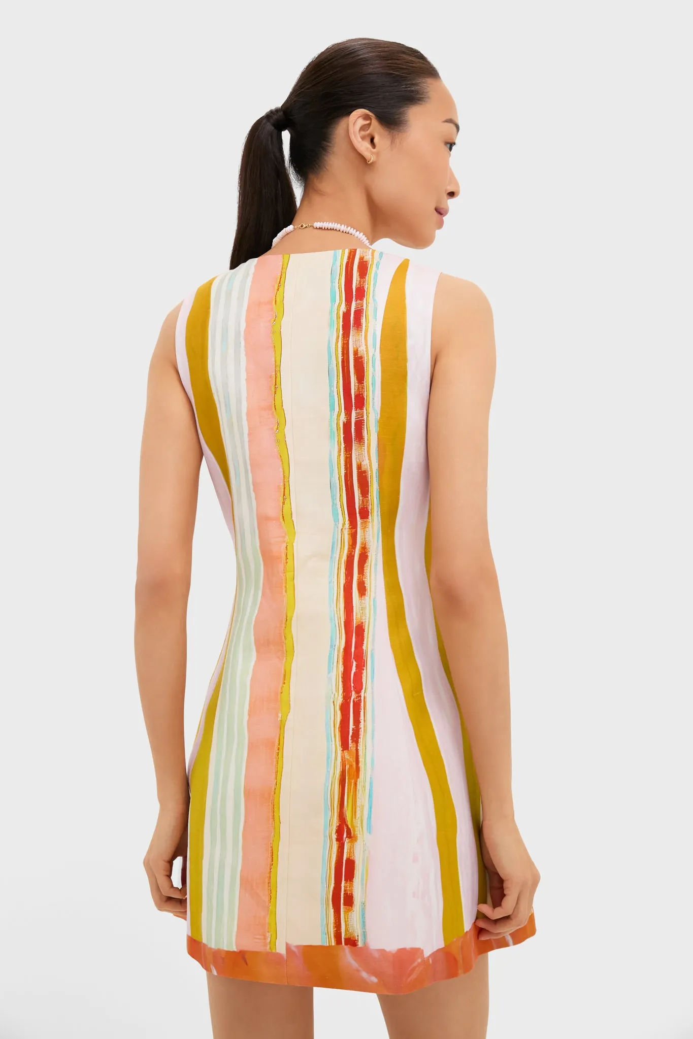 Abstract Stripe Suni Dress sold by Tuckernuck product image thumbnail 4