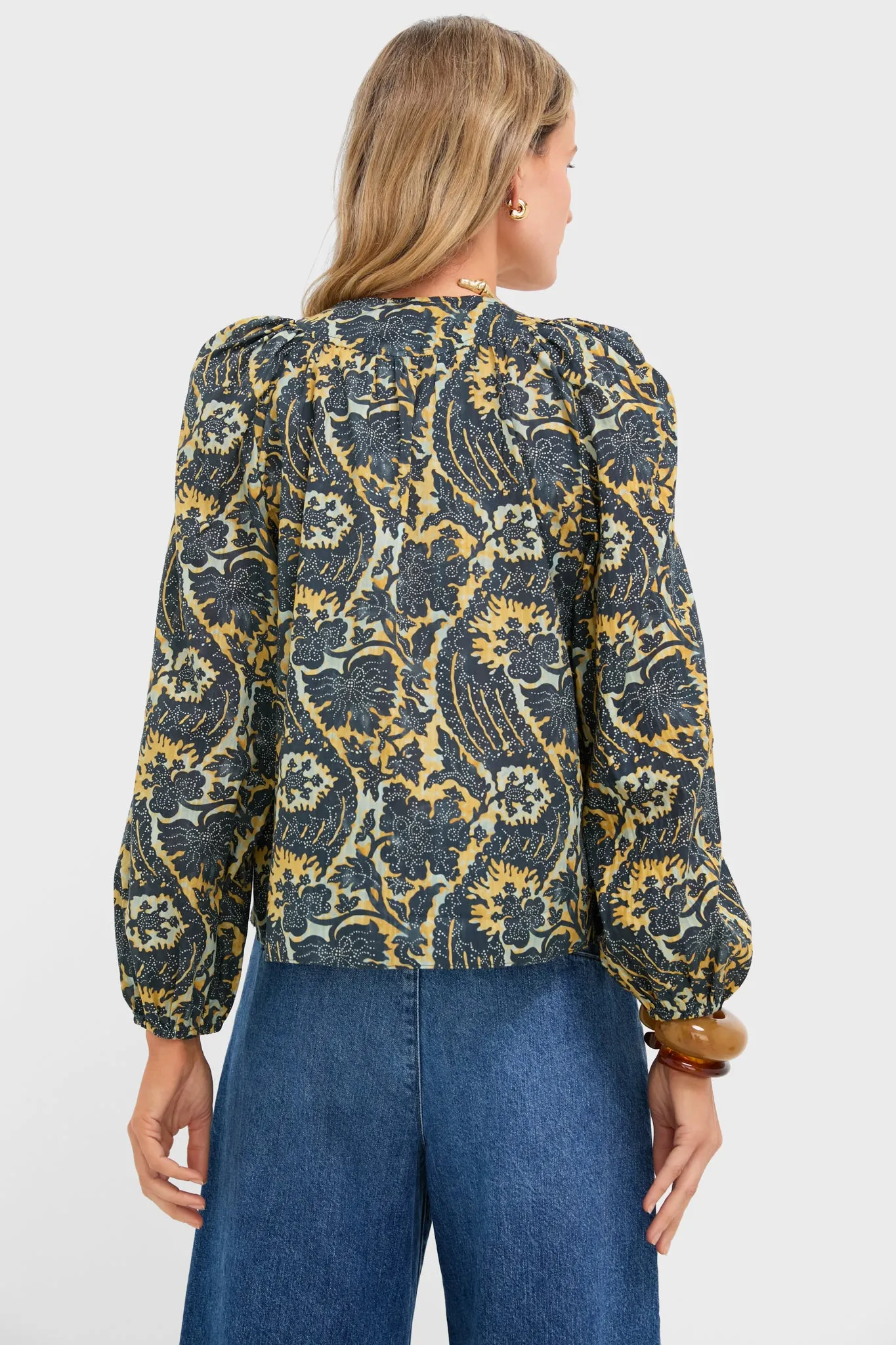 Luna Brea Long Sleeve Blouse sold by Tuckernuck product image thumbnail 4