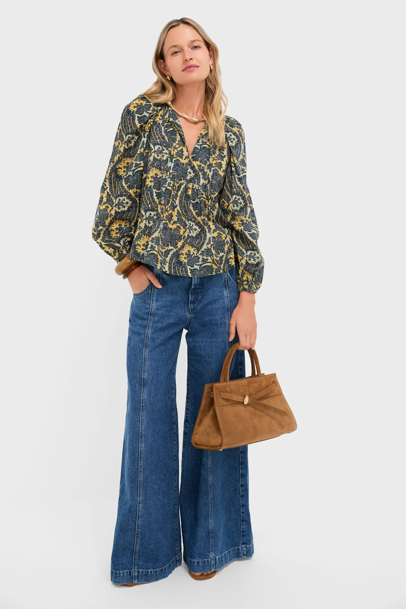 Luna Brea Long Sleeve Blouse sold by Tuckernuck product image thumbnail 2