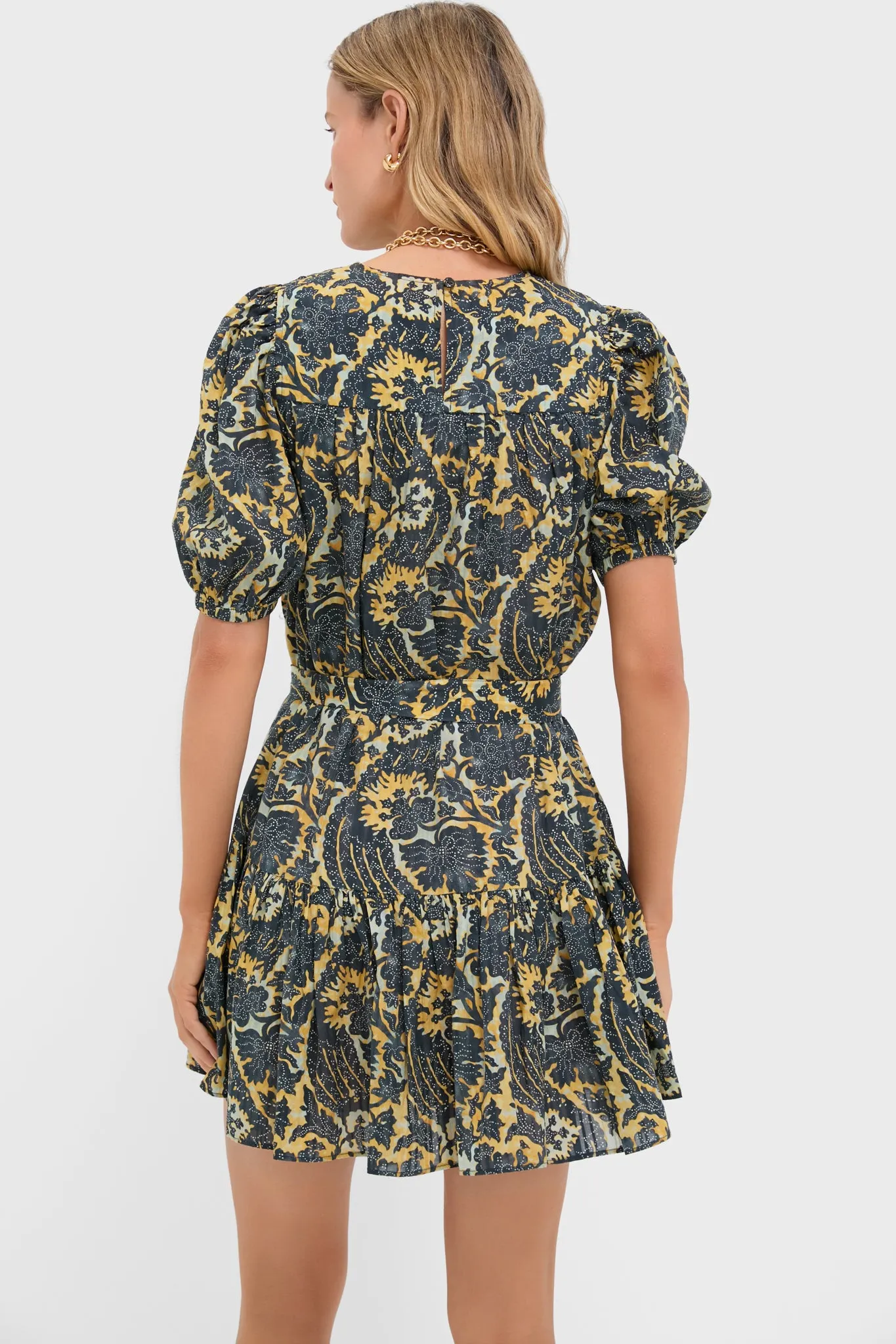Luna Rosalie Short Sleeve Mini Dress sold by Tuckernuck product image thumbnail 4