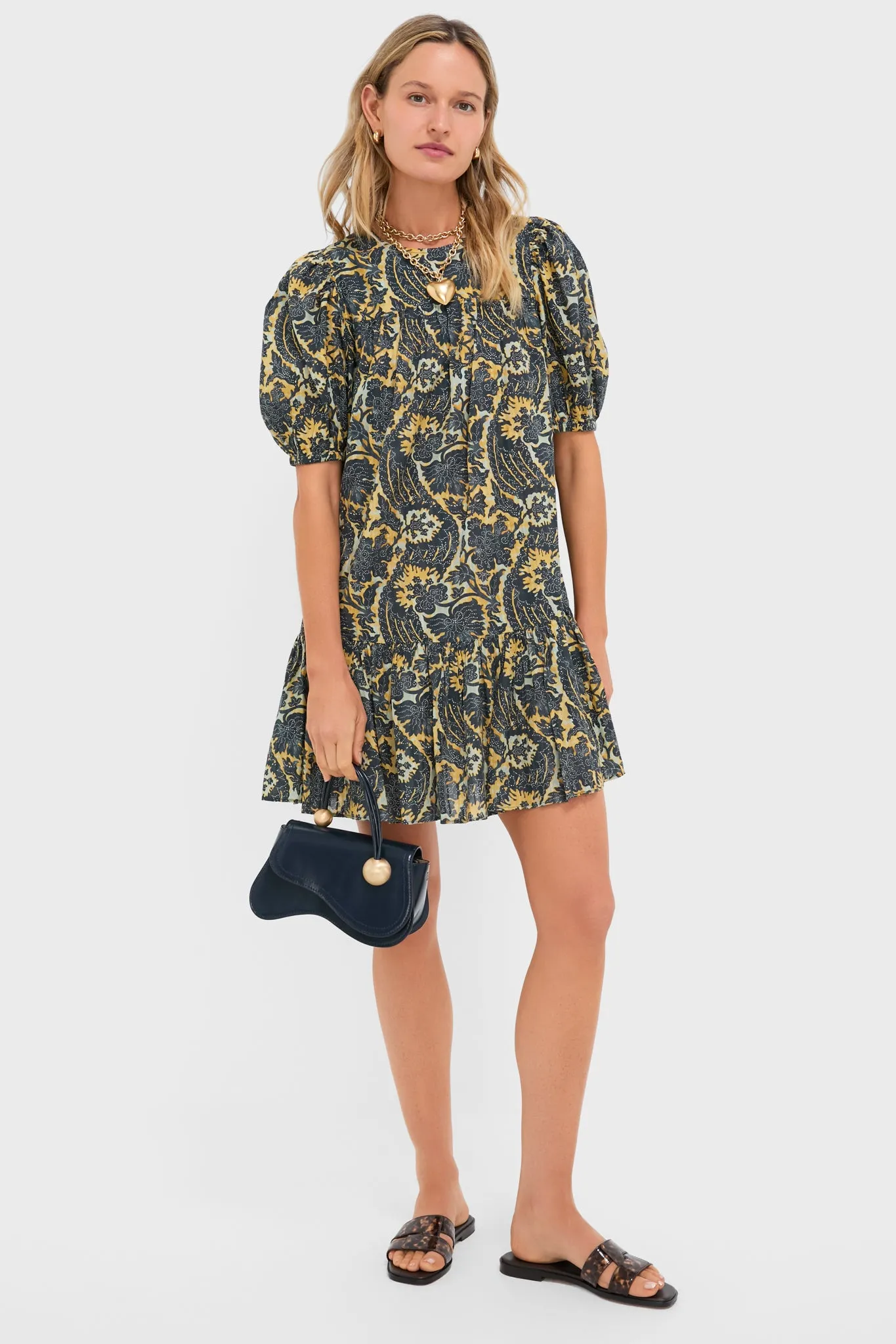 Luna Rosalie Short Sleeve Mini Dress sold by Tuckernuck product image thumbnail 2