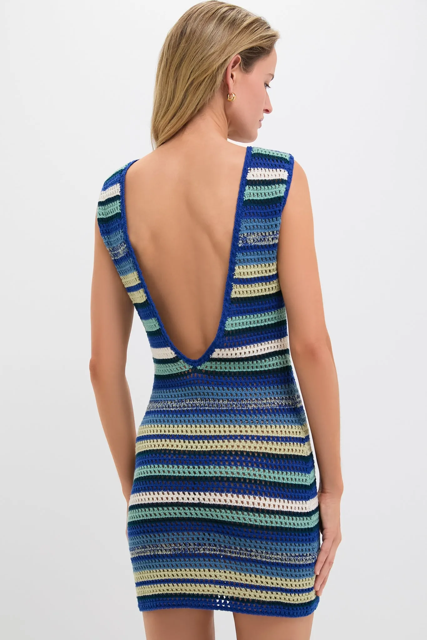 Blues and Pistaccio Nevado Mini Dress sold by Tuckernuck product image thumbnail 5
