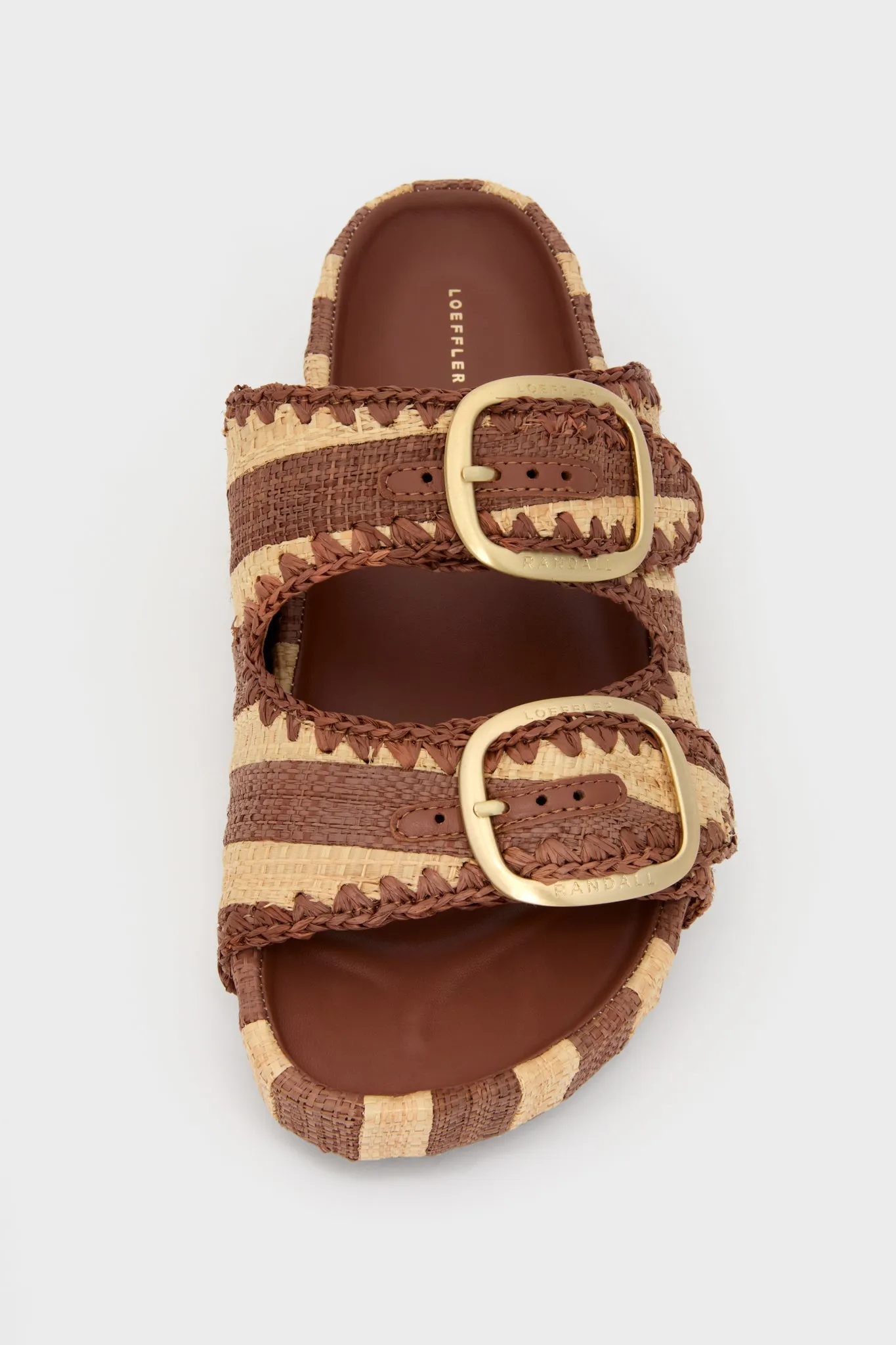 Brown Striped Theo Sandals sold by Tuckernuck product image thumbnail 5