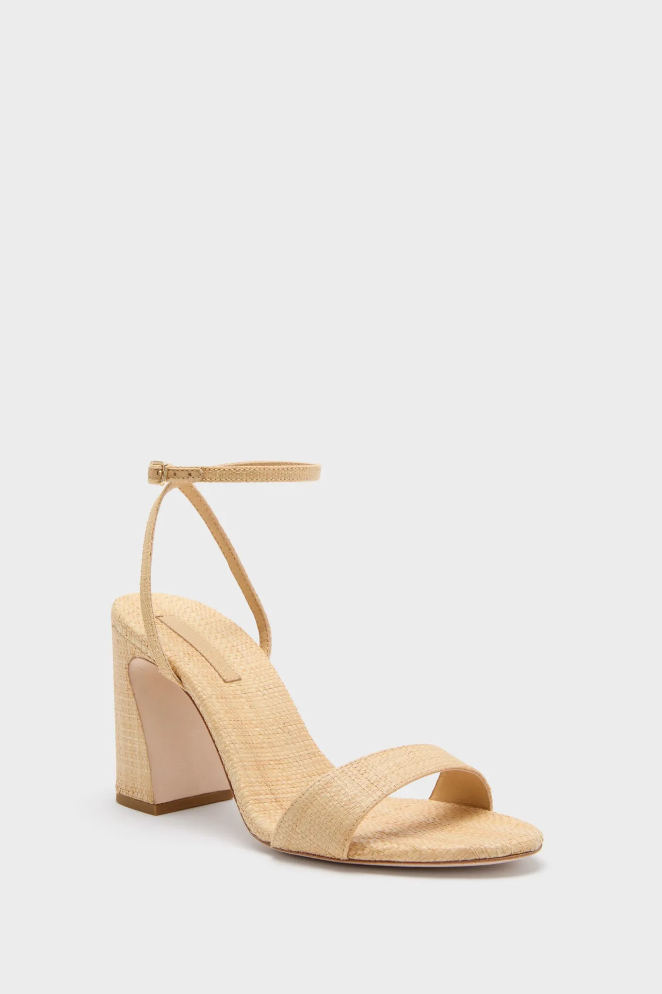Natural Straw Malia Heels sold by Tuckernuck