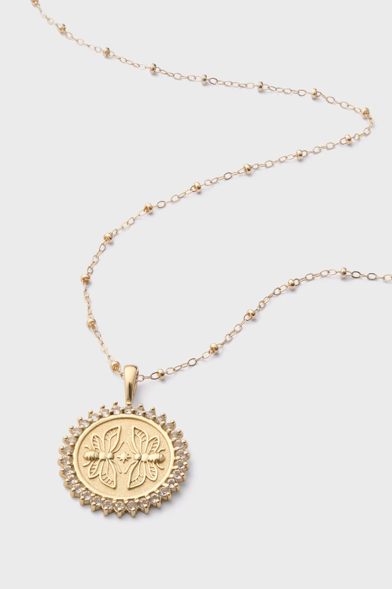 Gold Sisters Forever Petite Embellished Coin sold by Tuckernuck product image thumbnail 4