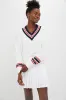 Americana Bouclé Elizabeth Sweater sold by Tuckernuck