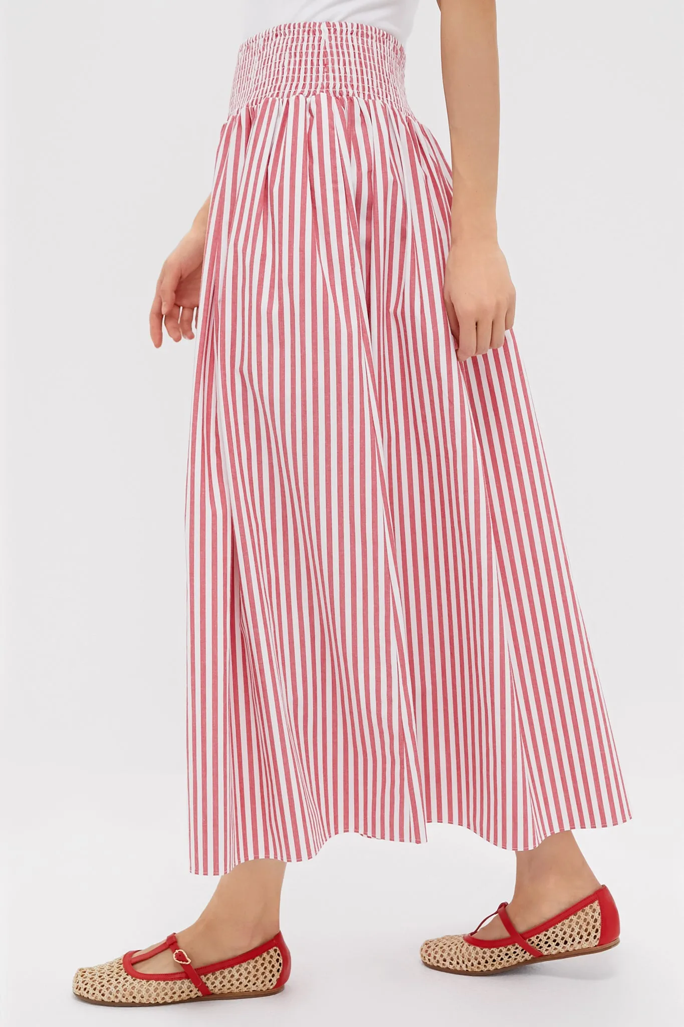 Lipstick Red Noreen Skirt sold by Tuckernuck product image thumbnail 4