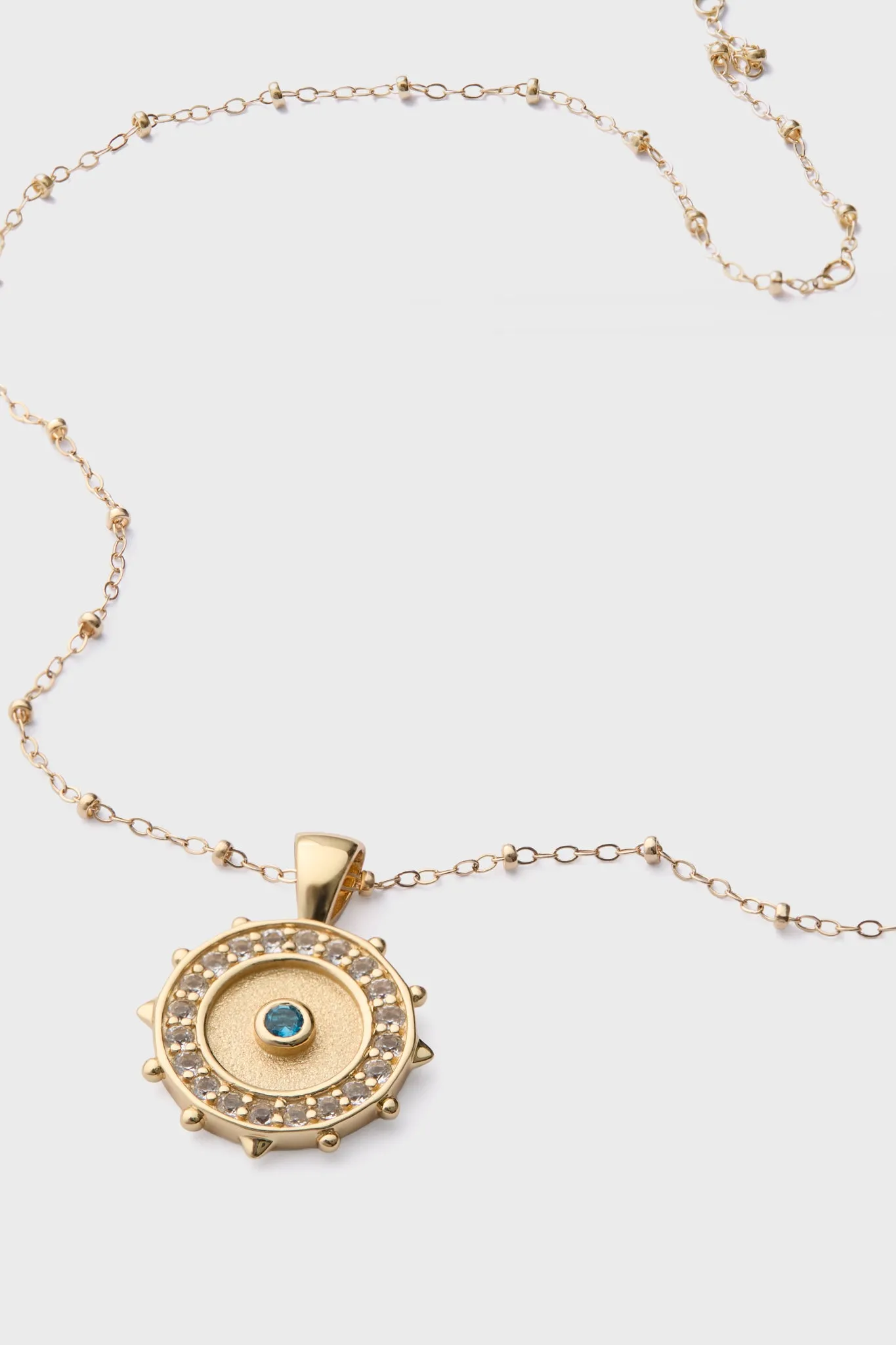 Gold Protect Watchful Eye Pendant sold by Tuckernuck product image thumbnail 4