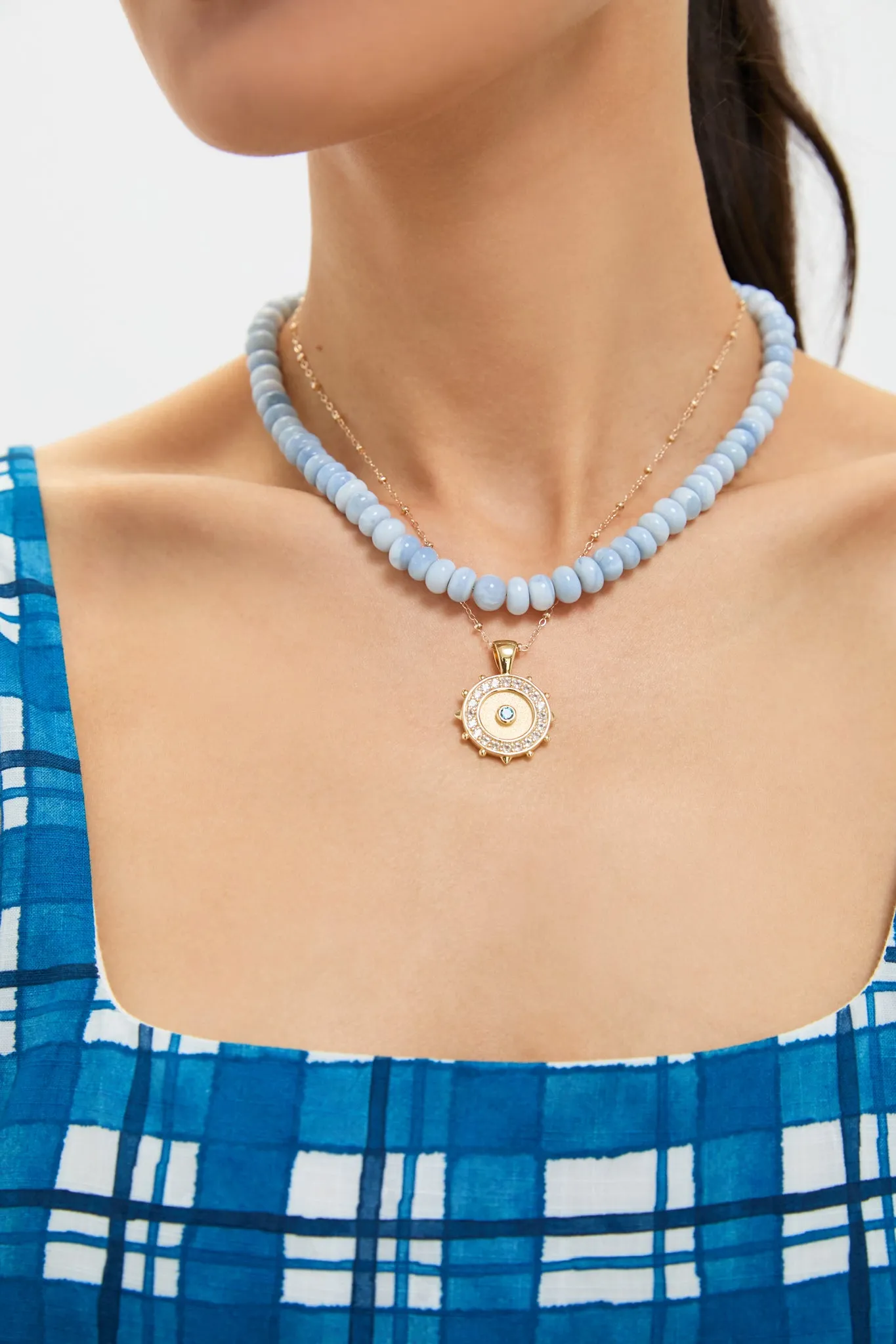 Gold Protect Watchful Eye Pendant sold by Tuckernuck product image thumbnail 2