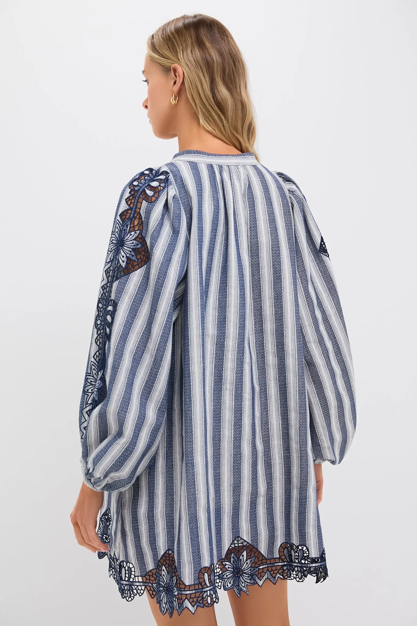 The Navy Stripe Samara Dress sold by Tuckernuck product image thumbnail 4