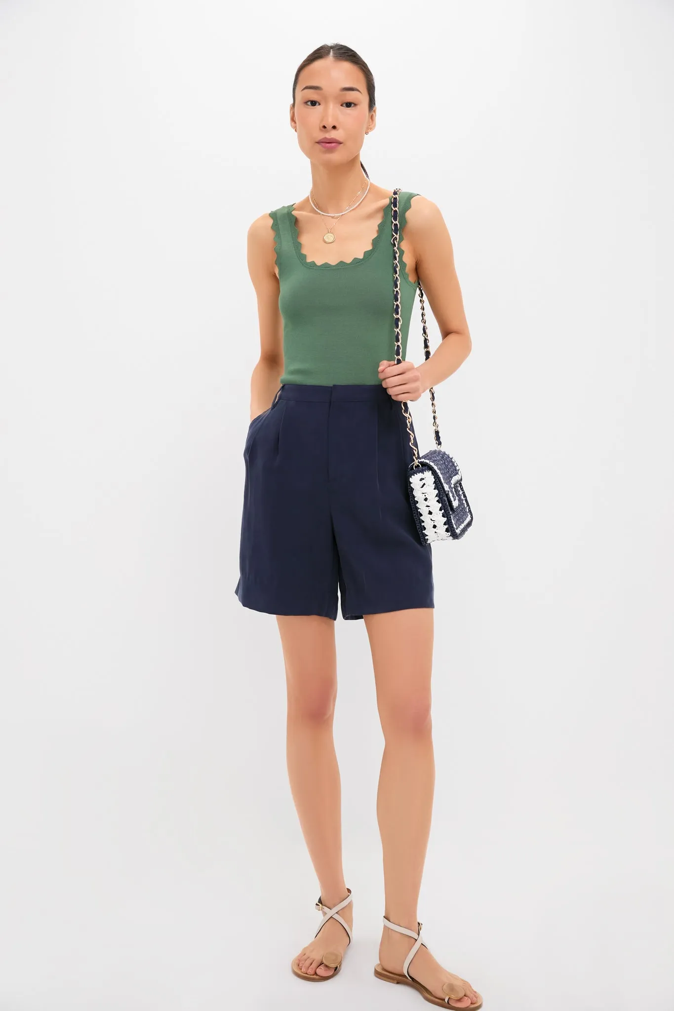 Navy Woven Crossbody sold by Tuckernuck product image thumbnail 3