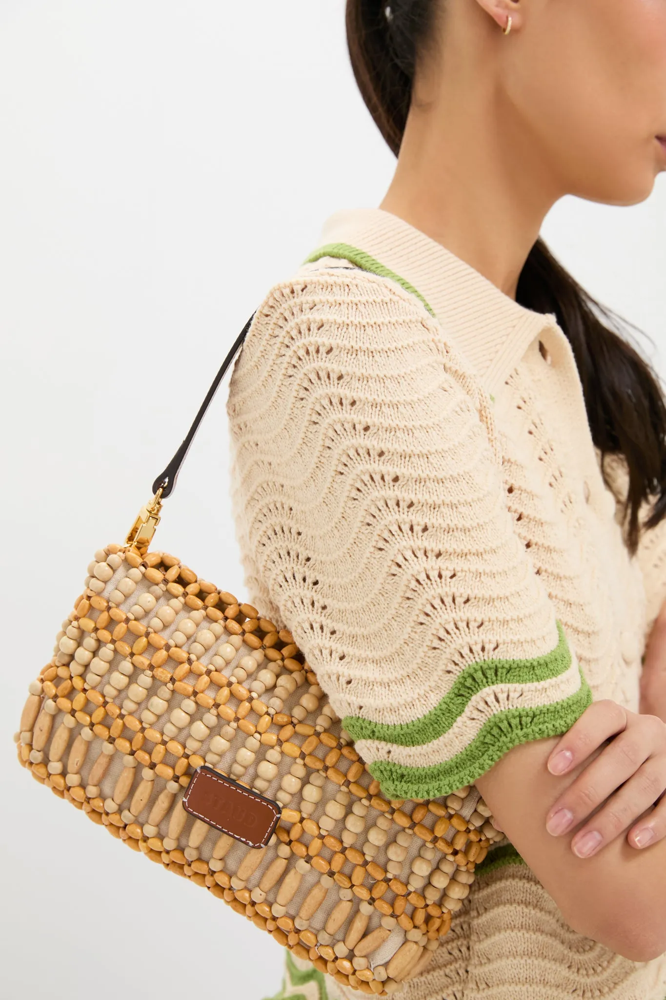 Natural Wood Beads Timmy Shoulder Bag sold by Tuckernuck product image thumbnail 2