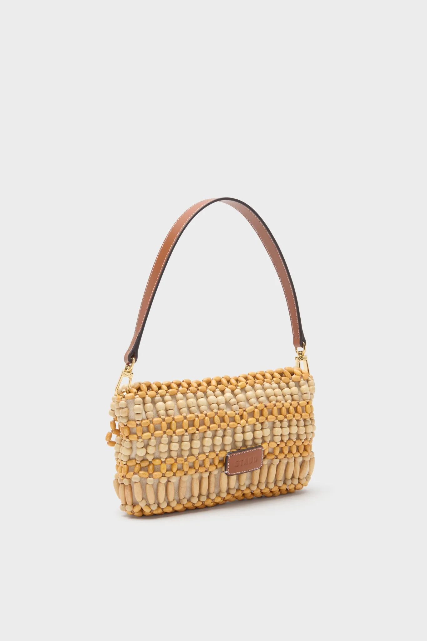 Natural Wood Beads Timmy Shoulder Bag sold by Tuckernuck product image thumbnail 4