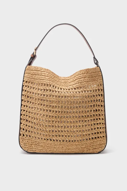 Tan Natural Savannah Hobo sold by Tuckernuck