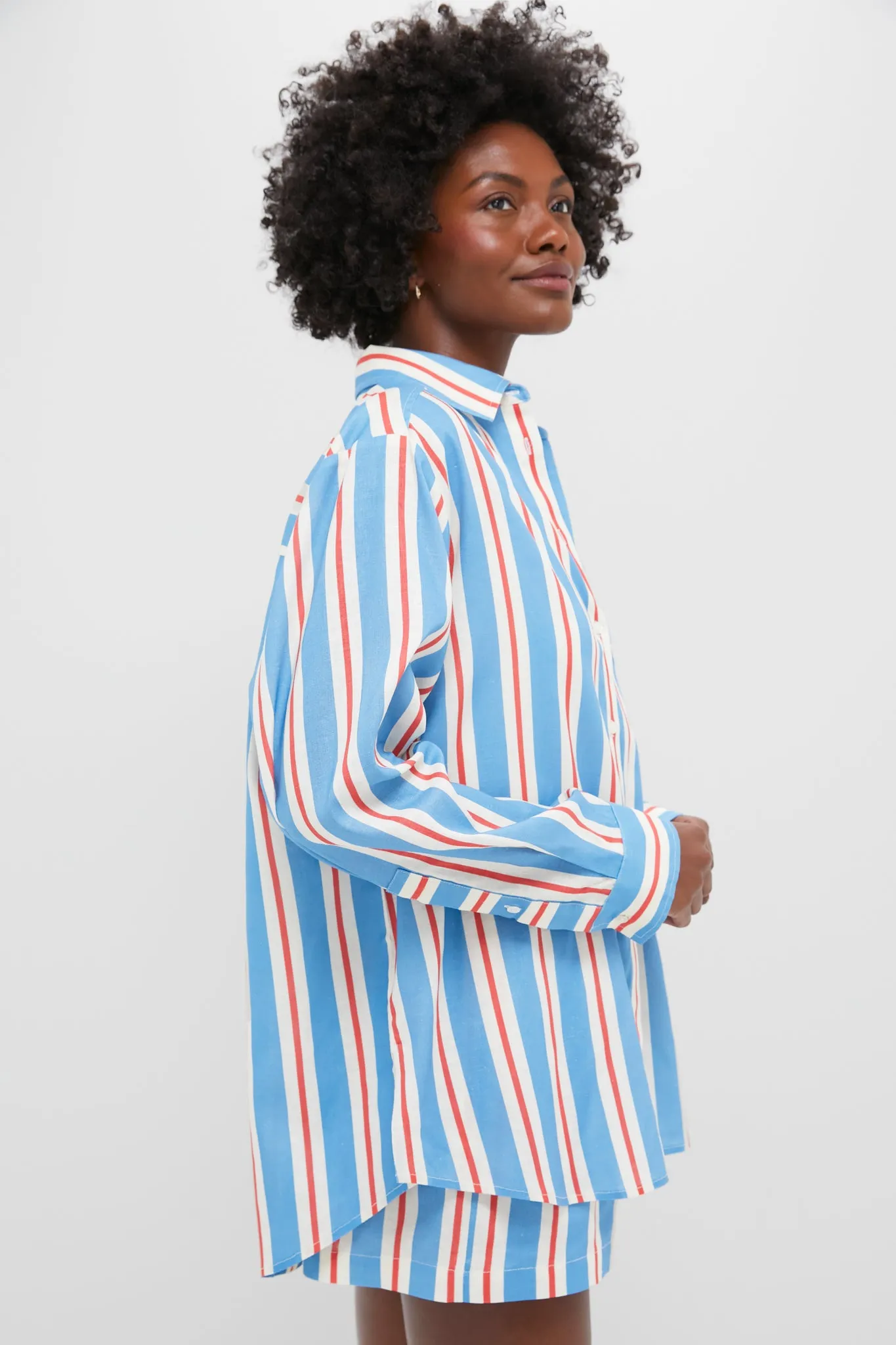 Americana Stripe Avril Button Down sold by Tuckernuck product image thumbnail 3