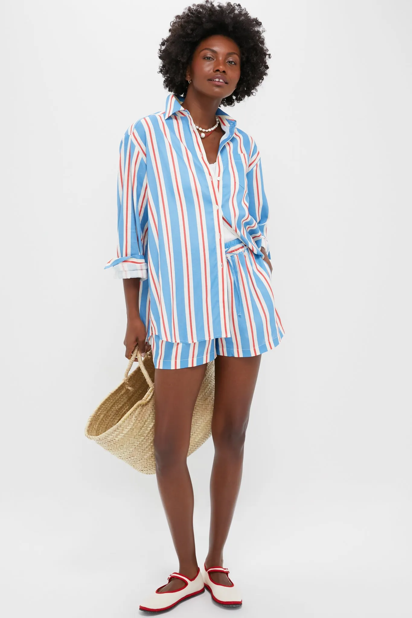 Americana Stripe Avril Button Down sold by Tuckernuck product image thumbnail 2