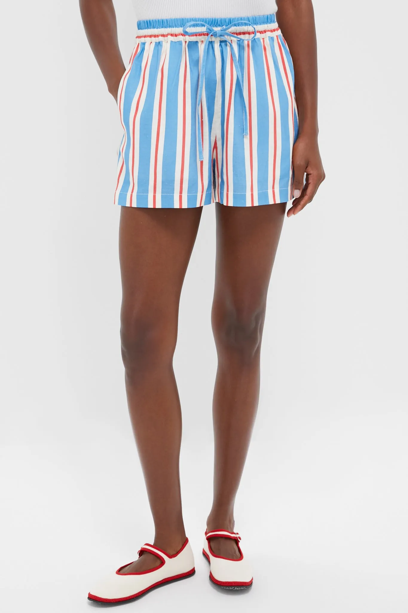 Americana Stripe Charlie Shorts sold by Tuckernuck