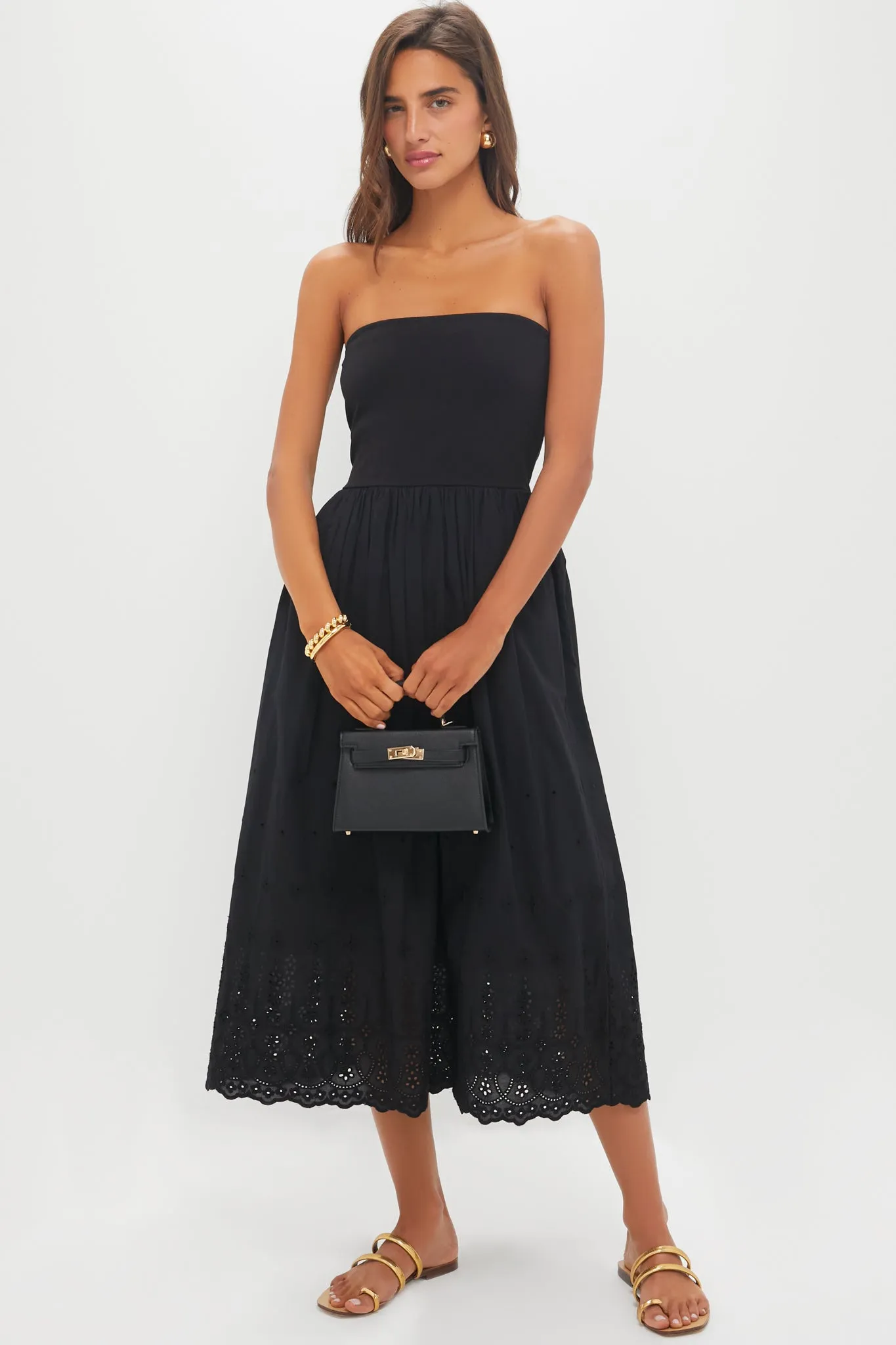 Black Harper Midi Dress sold by Tuckernuck product image thumbnail 2