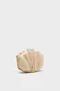 Sand The Origami Shell Clutch sold by Tuckernuck