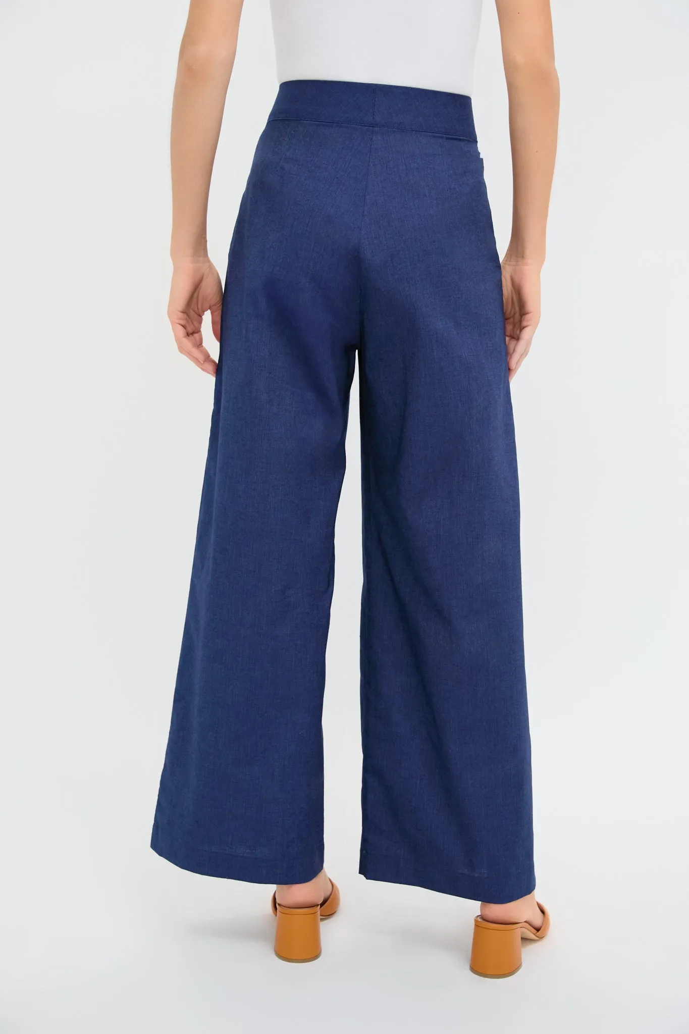 Navy Denim Panca Pants sold by Tuckernuck product image thumbnail 4