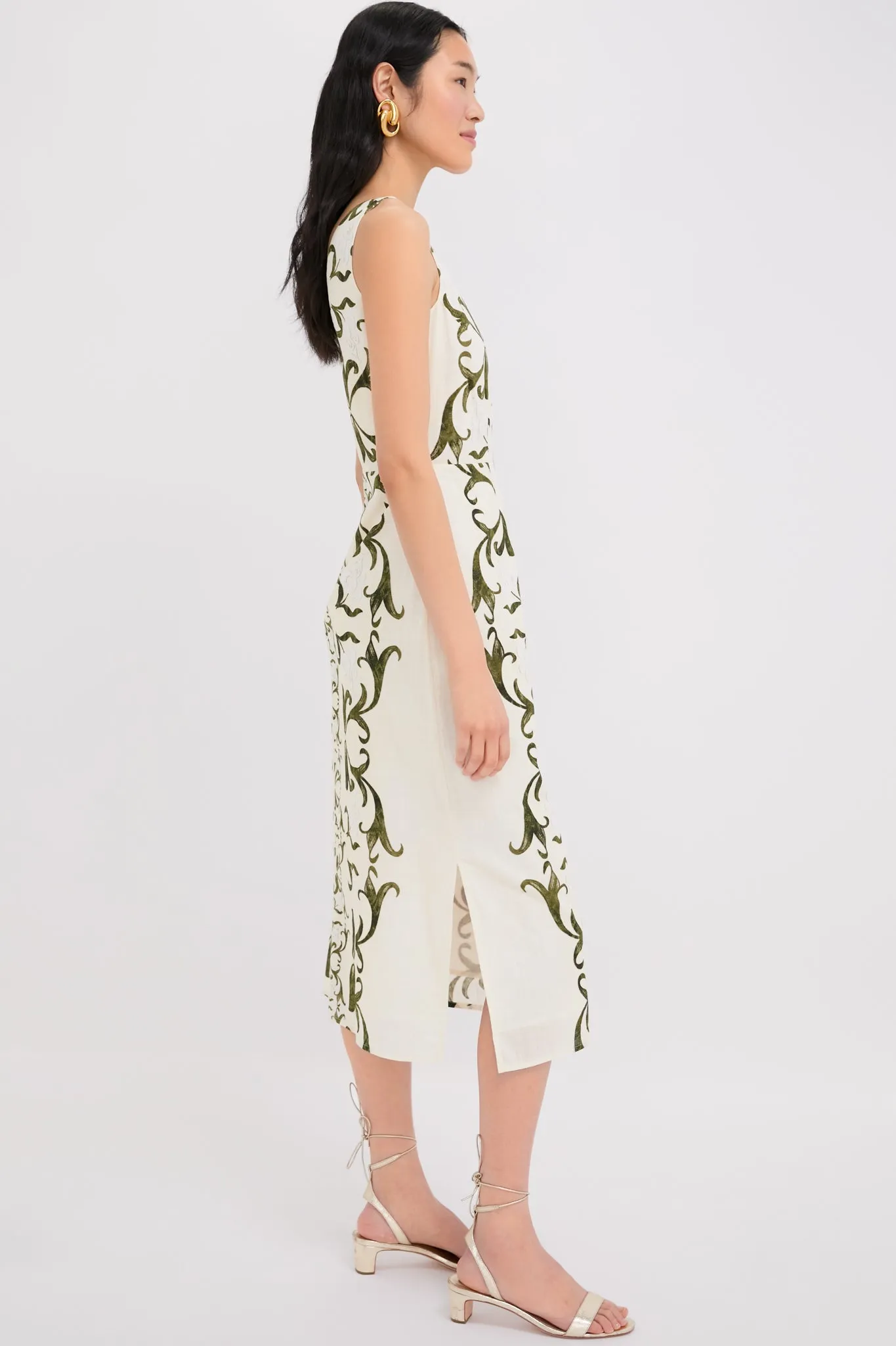 Green Detail Asher Midi Dress sold by Tuckernuck product image thumbnail 3