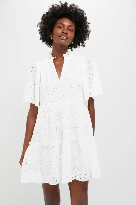 White Eyelet Crawford Dress sold by Tuckernuck