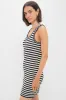 Black and Ivory Stripe Arie Dress sold by Tuckernuck