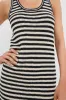 Black and Ivory Stripe Arie Dress sold by Tuckernuck