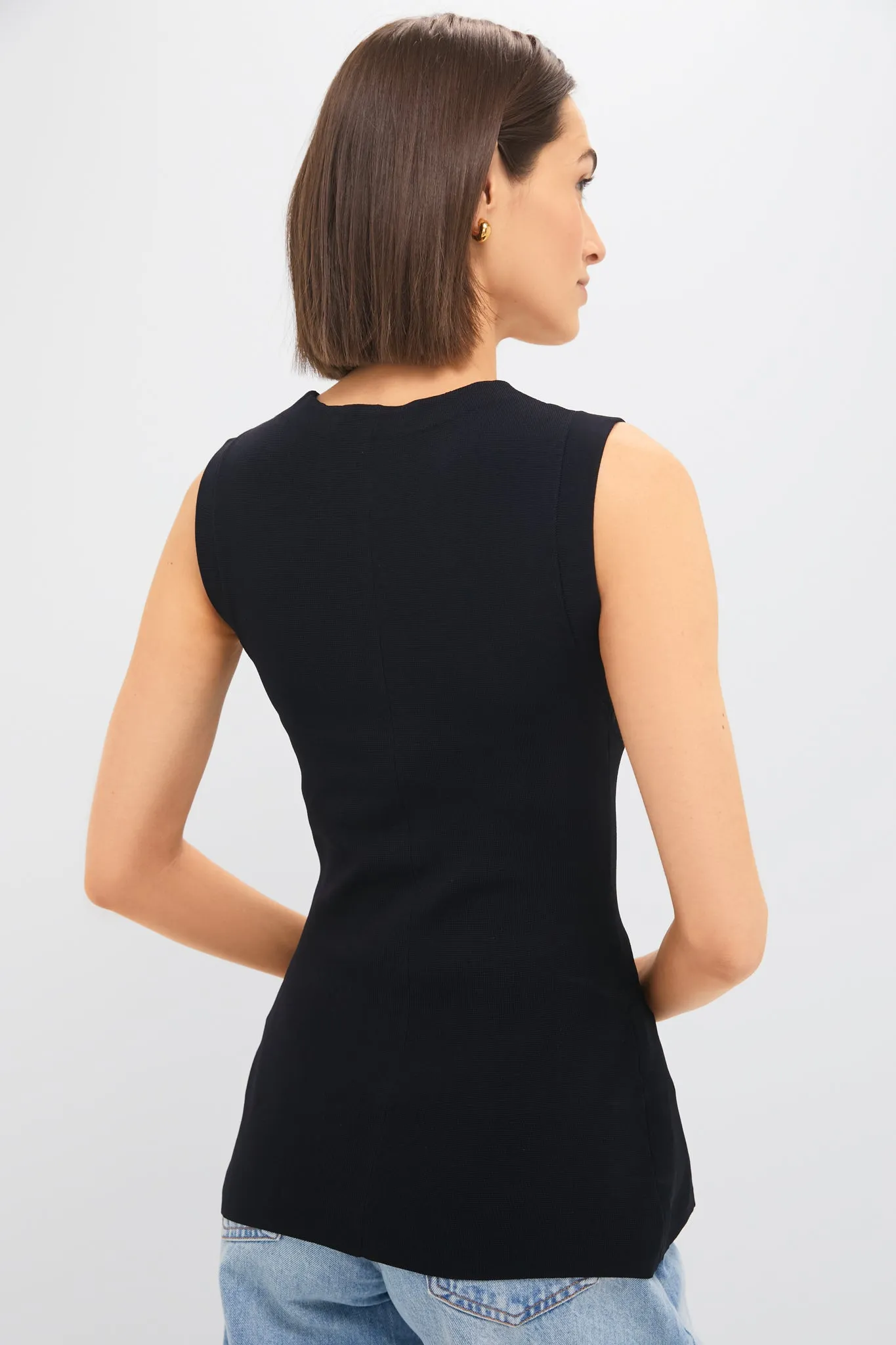 Black Marca Knit Top sold by Tuckernuck product image thumbnail 4