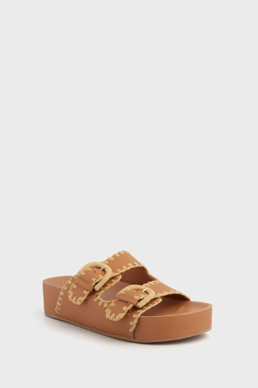 Medium Natural Solea Sandals sold by Tuckernuck