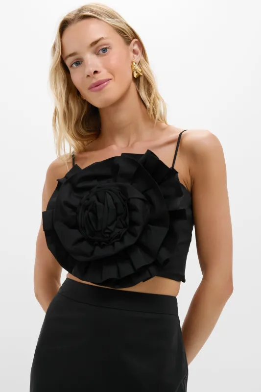Black Rosie Strapless Top sold by Tuckernuck